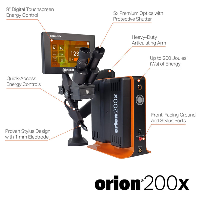 Orion® 200x Pulse Arc Welder: Next Generation Welding Technology for the Workshop that Want It All